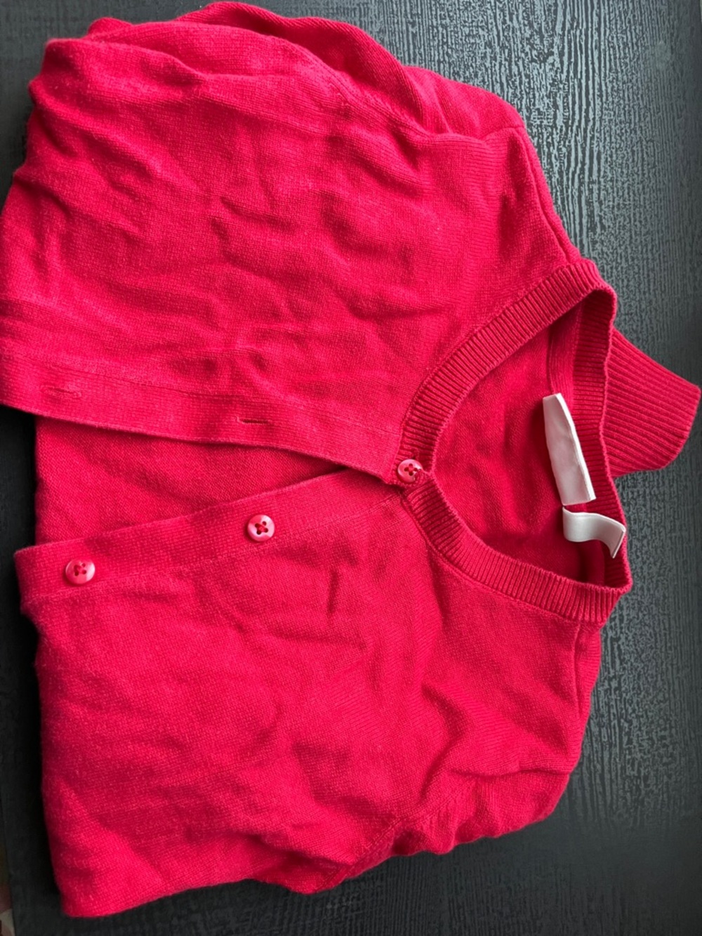 The Children's Place Bright Pink Knit Cardigan